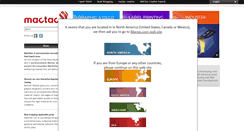 Desktop Screenshot of mactac.be
