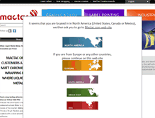 Tablet Screenshot of mactac.be